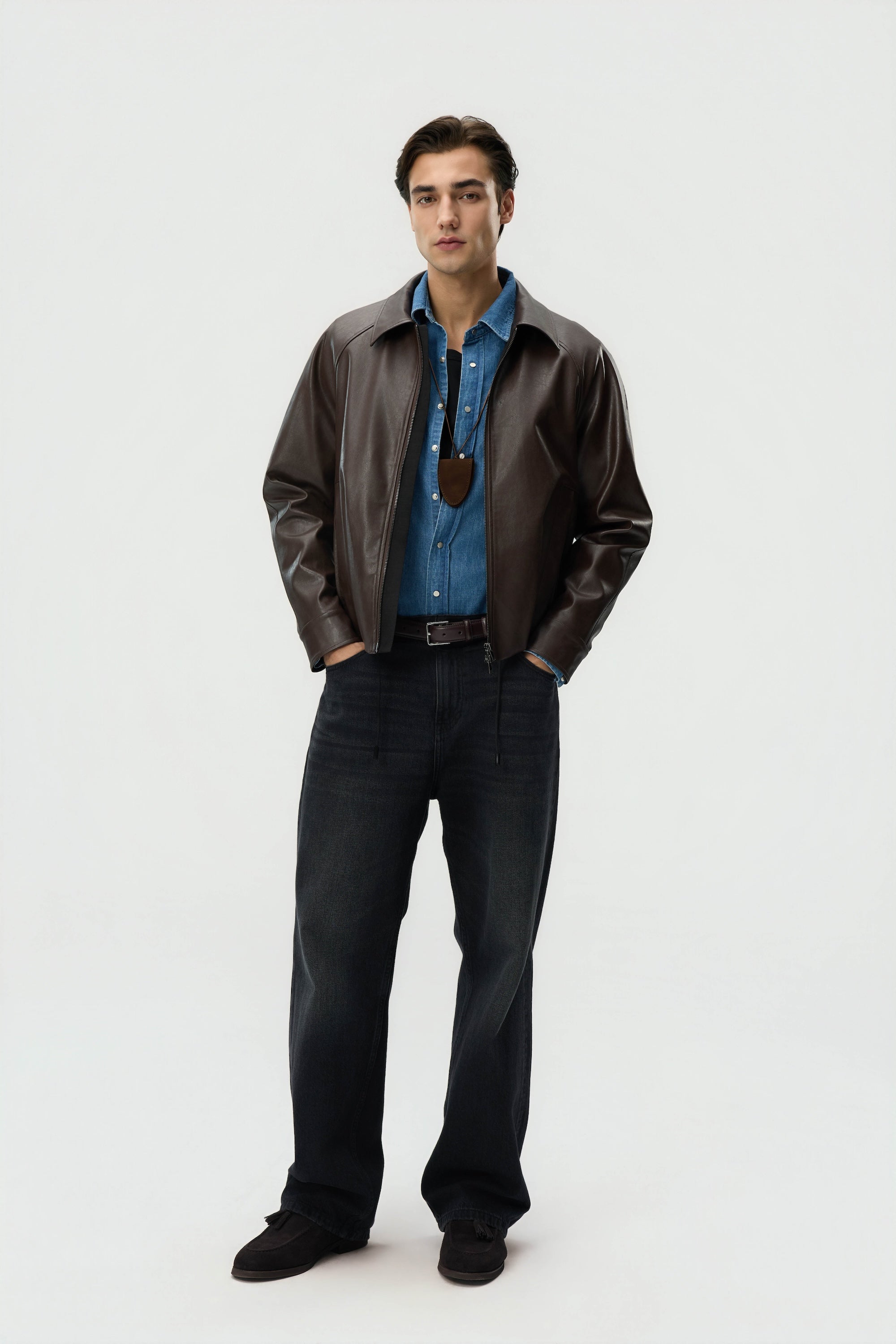 Contemporary Zip-Front Jacket for Urban Layering – ECHO ELITE