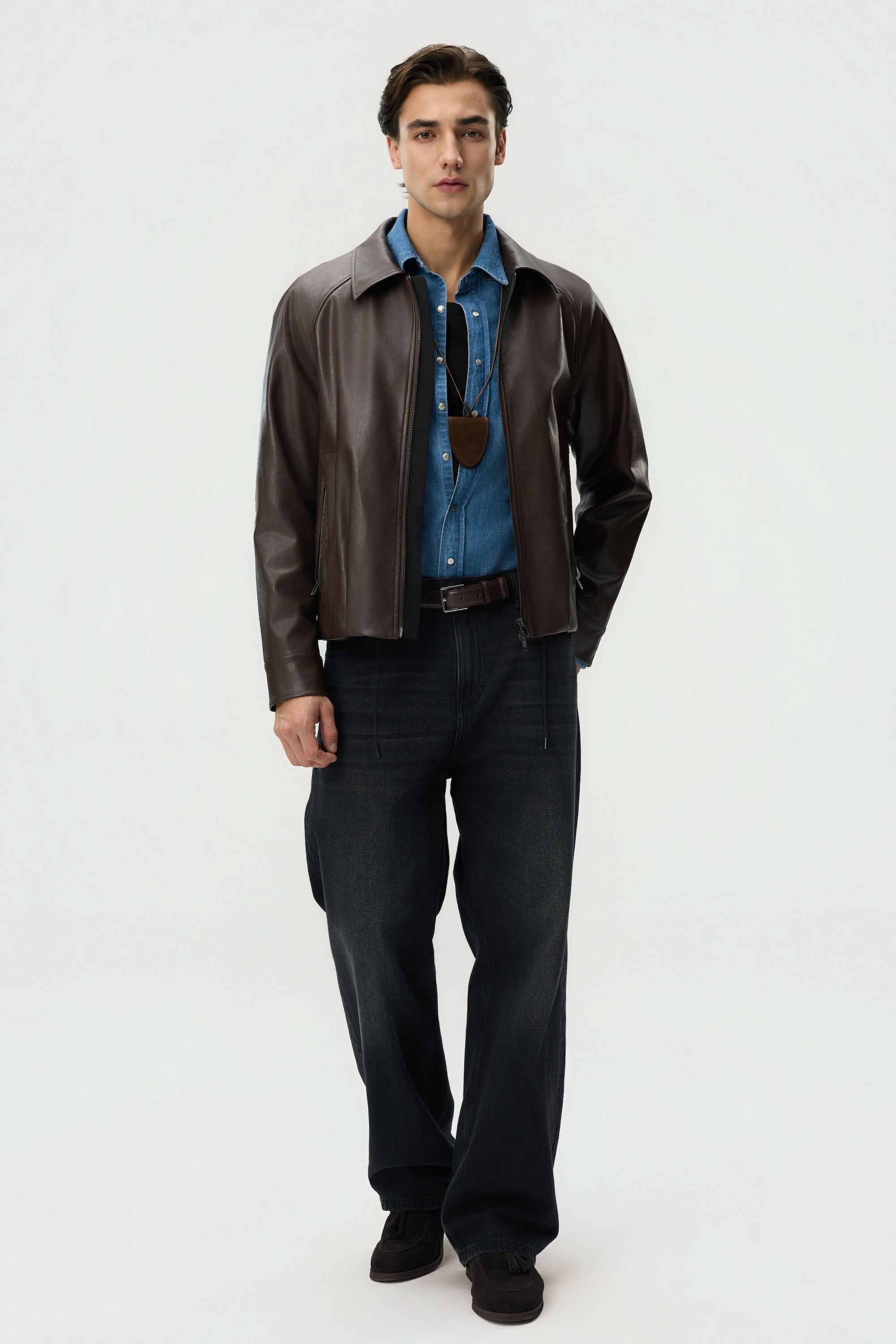 Contemporary Zip-Front Jacket for Urban Layering – ECHO ELITE